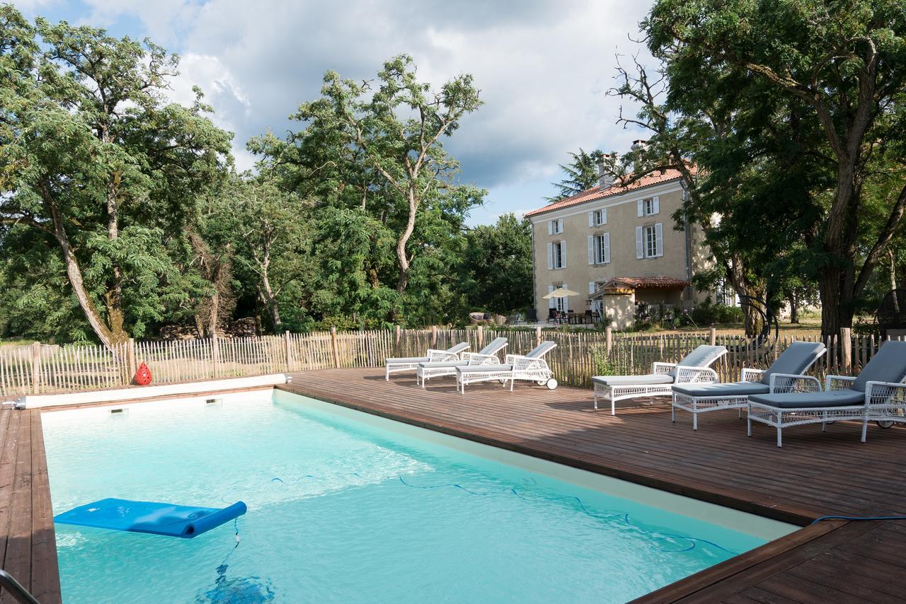 Lou Castet De Lussolle - Chambres D'Hotes Losse Exterior foto